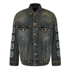 Balenciaga Crypto Denim Jacket -FRASERS Shop 99464618 l a10