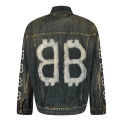 Balenciaga Crypto Denim Jacket -FRASERS Shop 99464618 l a11