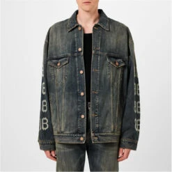 Balenciaga Crypto Denim Jacket -FRASERS Shop 99464618 l a2
